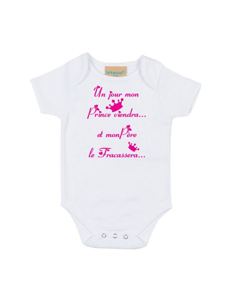 Télécharger gratuitement Images Body Blanc Manches Courte Humour Pour Bebe Fille dernière salutations