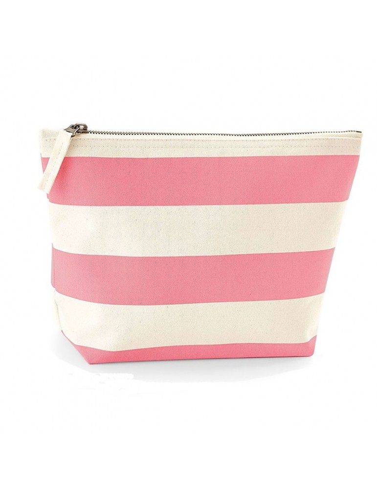 pochette rayé rose personnalisable pochette rayé rose personnalisable