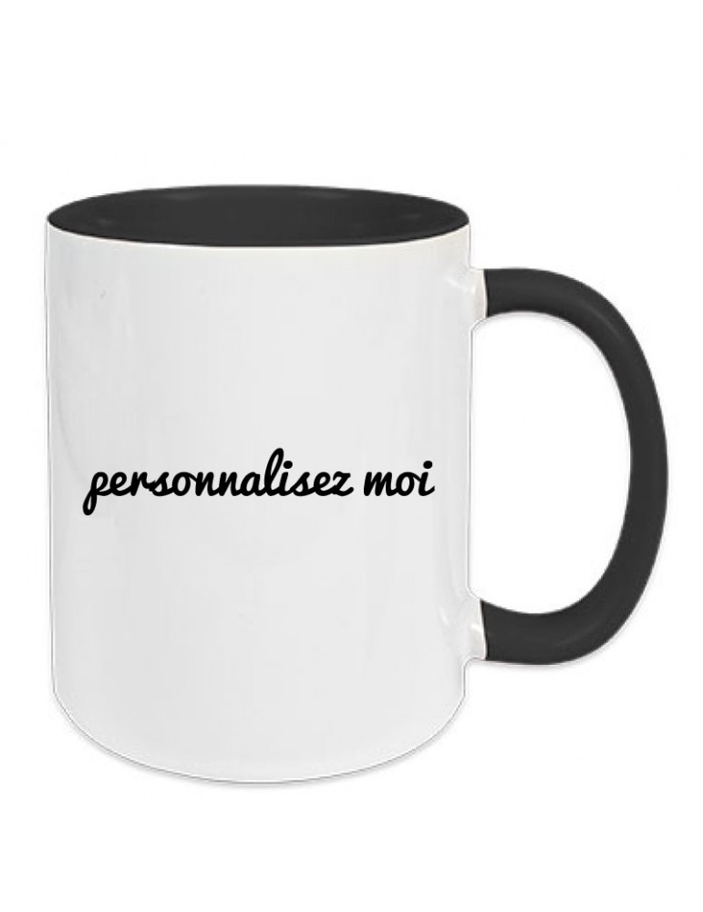 mug céramique noir personnalisable mug céramique noir personnalisable