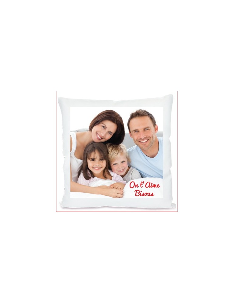 Coussin personnalisable Coussin personnalisable
